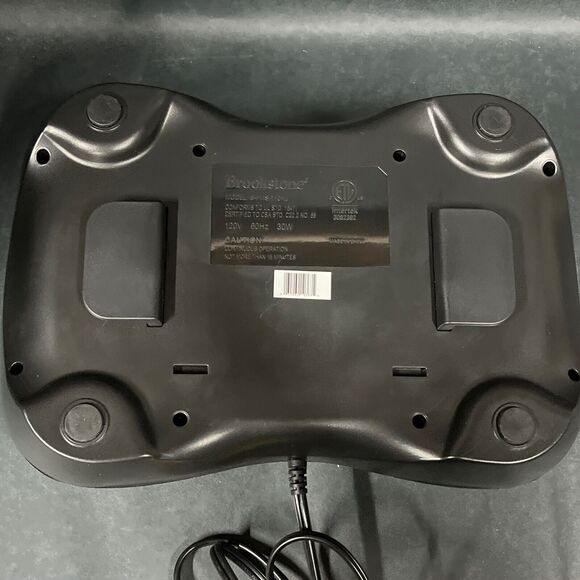 Health Touch Brookstone Shiatsu Foot Massager‎ With Heat B-FMS-110HJ & User Gui - Picture 4 of 8